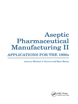 cover image of Aseptic Pharmaceutical Manufacturing II